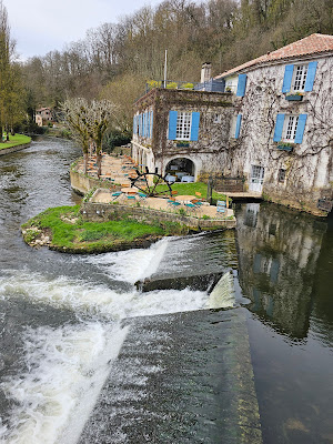 Aire de Camping Car à Brantôme en Périgord