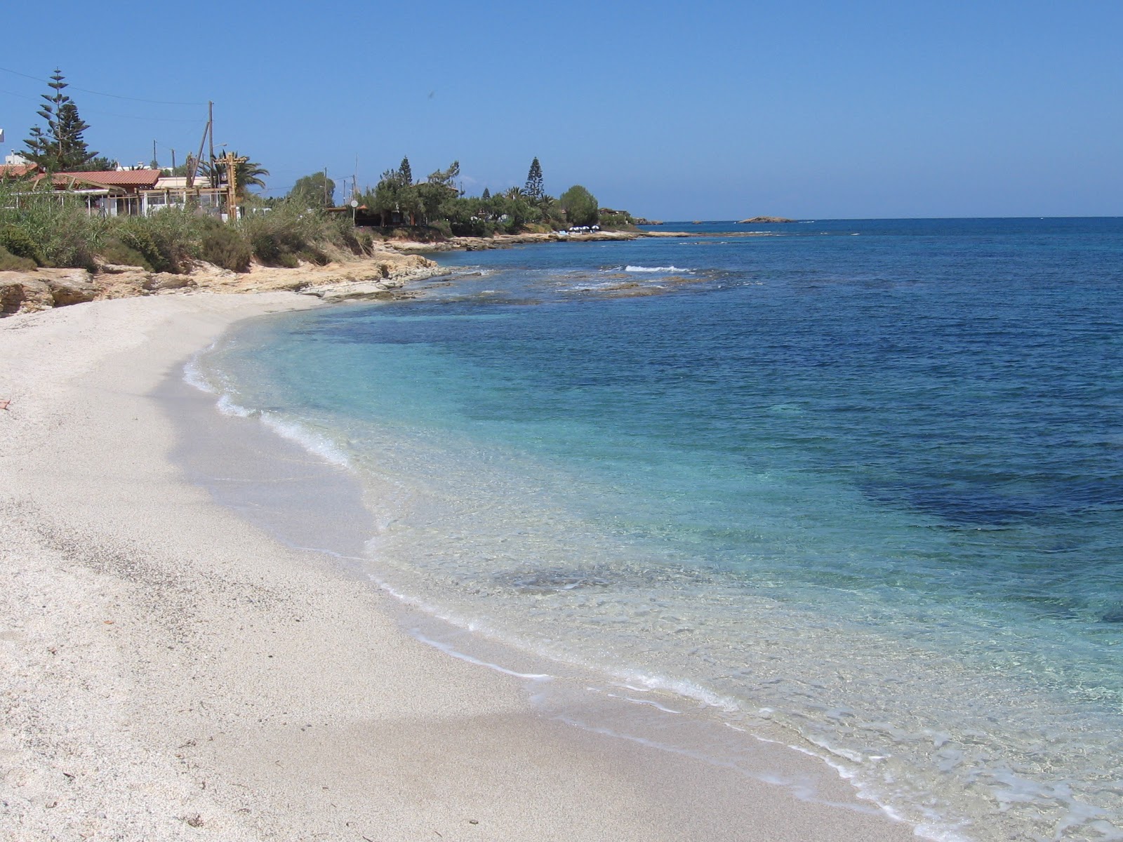 Fotografija Limanakia beach z lahki fini kamenček površino