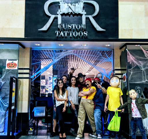 Explore middle neck tattoo ideas, creative tattoo ideas in Beverly Hills, available at R-N-R Custom Tattoos