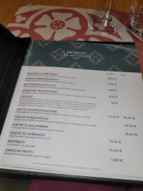 Menu du Di Voglia JEAN-JAURÈS - Brasserie Italienne & Pizzéria Napolitaine à Saint-Étienne