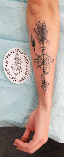 Explore personalized tattoo ideas, creative tattoo ideas in Newport, available at Tattoos by Captain Bret