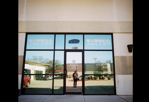 Explore blue tattoo ideas, creative tattoo ideas in Austin, available at Shaman Modifications Tattoo and Body Piercing North Austin