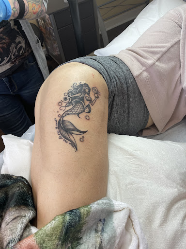 Explore finger tattoo cover up ideas, creative tattoo ideas in Richmond, available at Loose Screw Tattoo