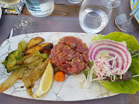 Steak tartare du Restaurant méditerranéen Da Mitchou Restaurant Plage à Menton - n°1