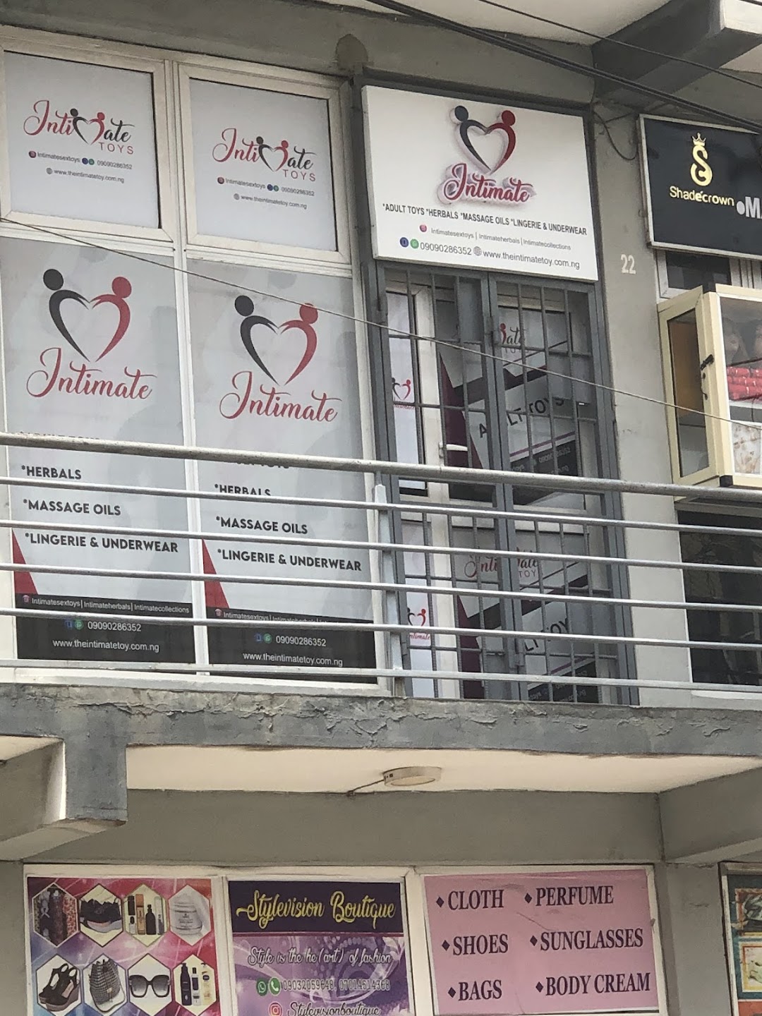 intimates Adult toy store