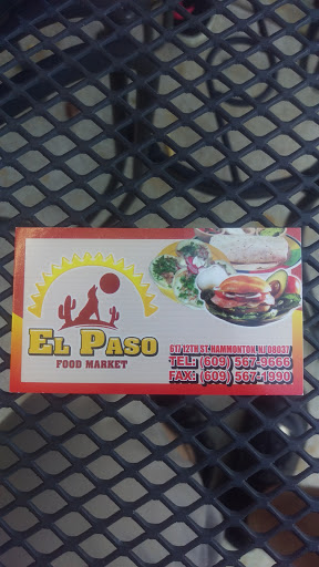 Grocery Store «El Paso Food Market», reviews and photos, 617 12th St, Hammonton, NJ 08037, USA