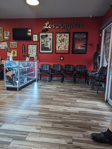 Explore ladies neck tattoo ideas, creative tattoo ideas in South Gate, available at Kokopelli Ink Tattoo & Piercings