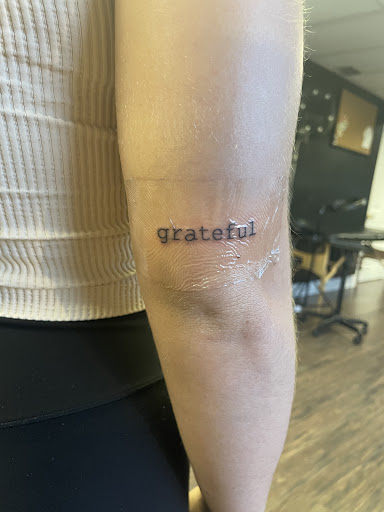 Explore drug tattoo ideas, creative tattoo ideas in Tampa, available at Electric Hive Studios