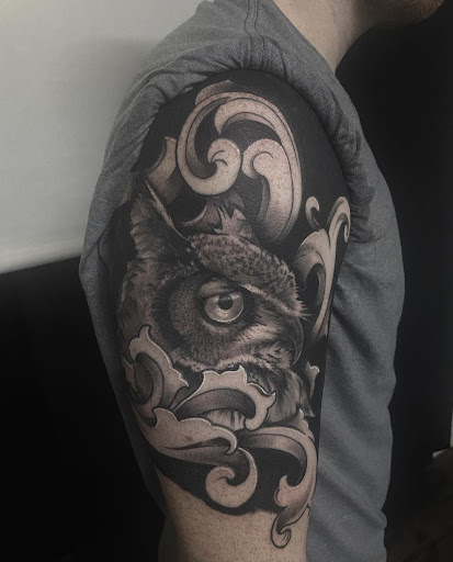 Explore cover up tattoo ideas for females, creative tattoo ideas in Valdosta, available at Acid Ink Tattoos