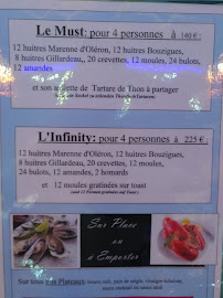 LA BRASSERIE DU PORT à Bormes-les-Mimosas carte