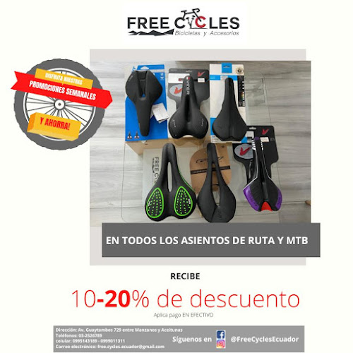 Free Cycles - Tienda de bicicletas