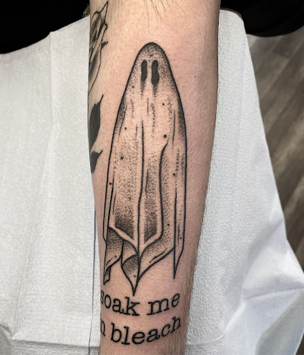 Explore tattoo space ideas, creative tattoo ideas in Modesto, available at Dying Art Tattoo