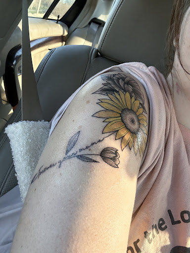 Explore shoulder tattoo ideas for guys, creative tattoo ideas in Des Moines, available at Yankee Doodle Dandy Tattoo