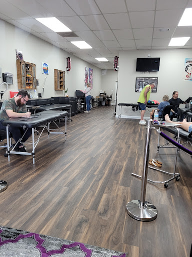 Explore skateboarding tattoo ideas, creative tattoo ideas in Ocala, available at Black Lotus Tattoo & Art Gallery Inc