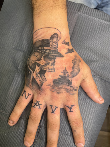 Explore bracelet tattoo ideas with names, creative tattoo ideas in Orange Park, available at Big City Tattoo and Piercing