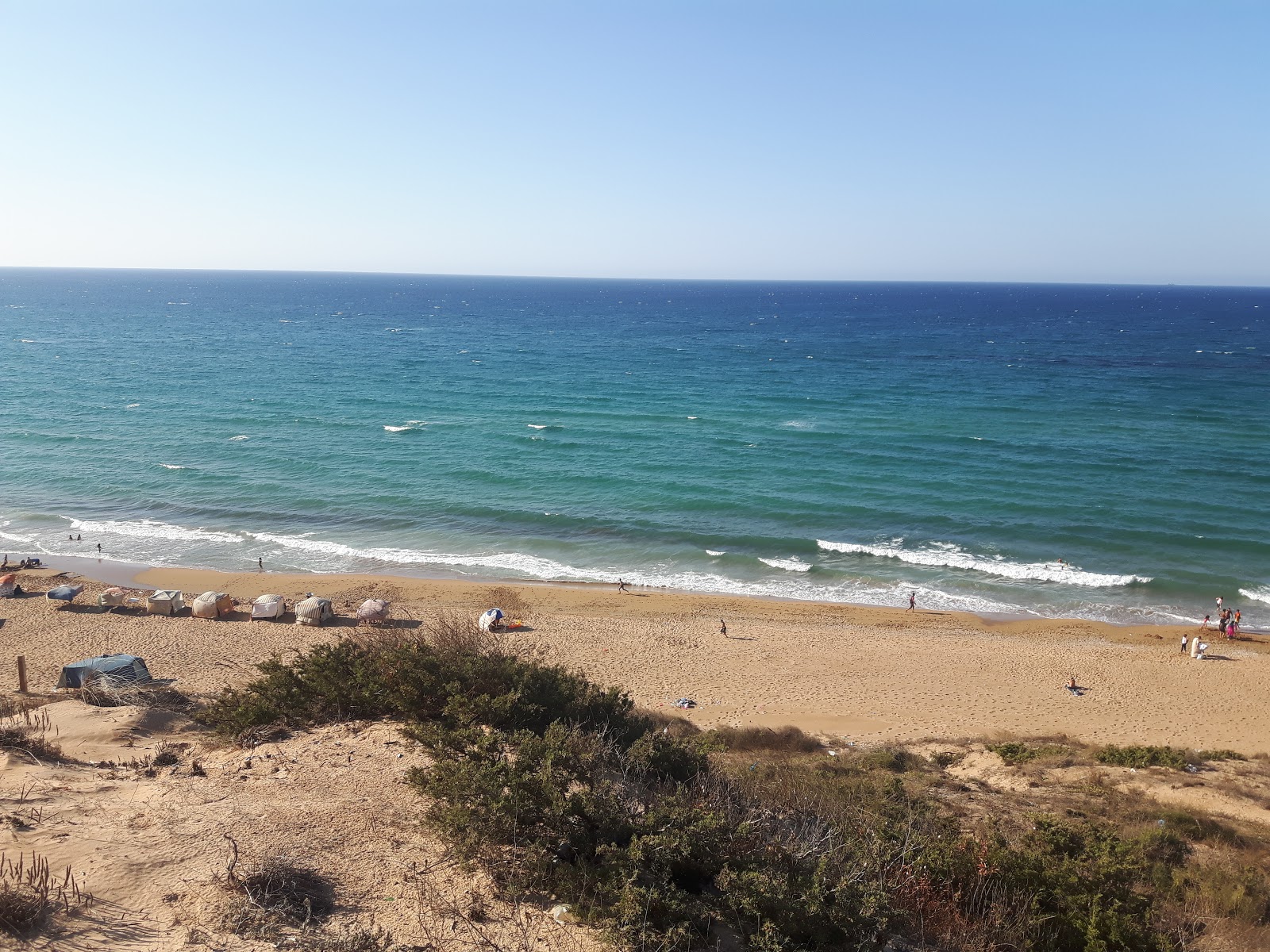 Fotografija Sidi Mansour beach z dolg zaliv