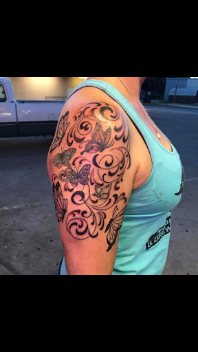 Explore majora's mask tattoo ideas, creative tattoo ideas in San Angelo, available at Good Vibes Only Tattoo Studio