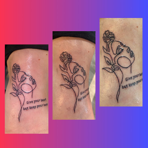 Explore body marker tattoo ideas, creative tattoo ideas in Bloomsburg, available at Tuccis Tattoo & Piercings Studio