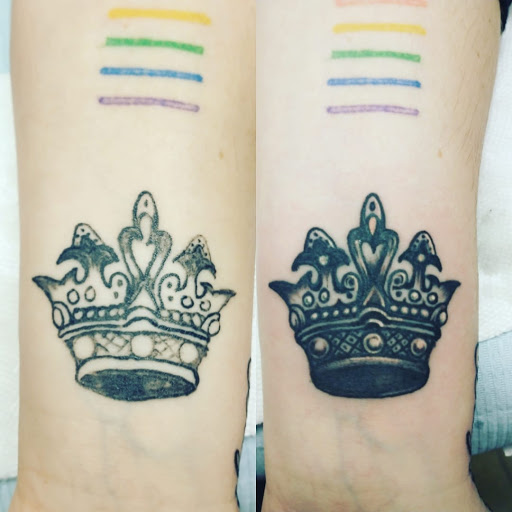 Explore american flag tattoo ideas, creative tattoo ideas in Carbondale, available at MsCandyTattoo