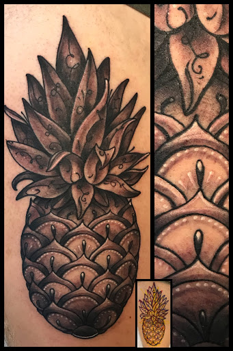 Explore frame tattoo ideas, creative tattoo ideas in Augusta, available at Mr. Tattoo