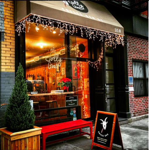The Jolly Goat Coffee Bar, 515 W 47th St, New York, NY 10036, USA, 