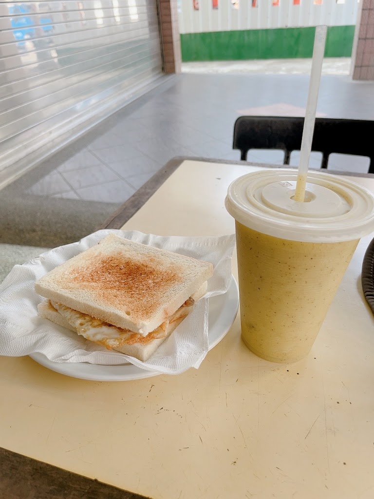 木瓜牛奶早餐 的照片