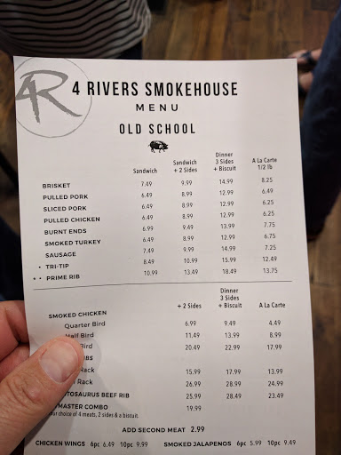 Barbecue Restaurant «4 Rivers Smokehouse», reviews and photos, 1869 W State Rd 434, Longwood, FL 32750, USA