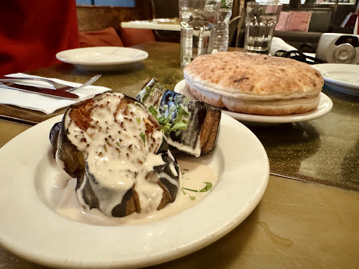 Eggplant and tahini 