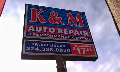 Auto Repair Shop «K & M Auto Repair & Performance», reviews and photos, 3 W Rollins Rd, Round Lake Beach, IL 60073, USA