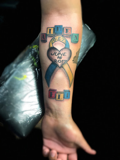 Explore female half sleeve tattoo ideas, creative tattoo ideas in Amarillo, available at Tattoo Spa LLC