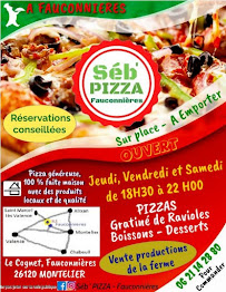 Photos du propriétaire du Pizzeria Séb' PIZZA - Fauconnières à Montélier - n°2