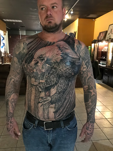 Explore small goth tattoo ideas, creative tattoo ideas in Davenport, available at Ynot Ink Studio