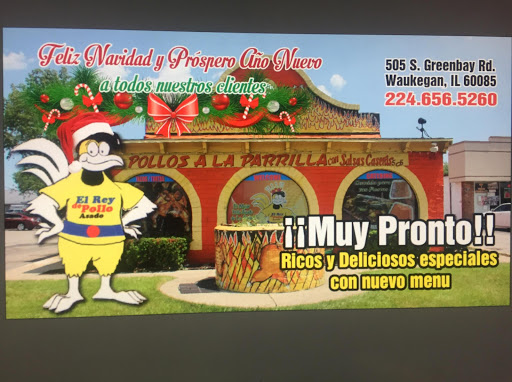 Mexican Restaurant «El Rey Del Pollo Asado», reviews and photos, 505 S Green Bay Rd, Waukegan, IL 60085, USA