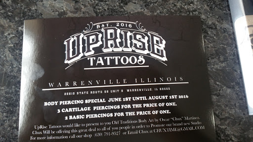 Explore tattoo raffle ideas, creative tattoo ideas in Warrenville, available at UpRise Tattoos