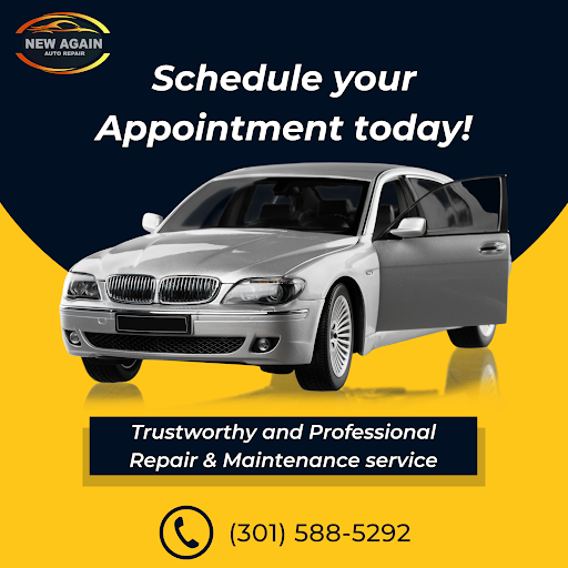 Auto Repair Shop «New Again Auto Repair», reviews and photos, 9200 Talbot Ave, Silver Spring, MD 20910, USA