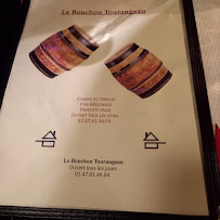 Restaurant Bouchon Tourangeau à Tours - menu / carte