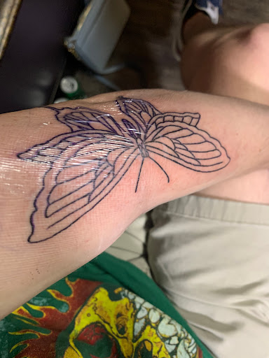 Explore cruise ship tattoo ideas, creative tattoo ideas in Warner Robins, available at Untold Pain Tattoo Studio