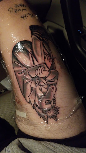 Explore tnt tattoo ideas, creative tattoo ideas in Goose Creek, available at Blu Gorilla Goose Creek