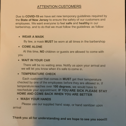 Barber Shop «GQ Styles Barbershop», reviews and photos, 126 Brown Ave, Prospect Park, NJ 07508, USA