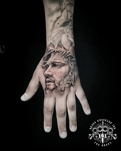 Explore walking dead tattoo ideas, creative tattoo ideas in Bronx, available at Brass Knuckles Ink Tattoo Studio