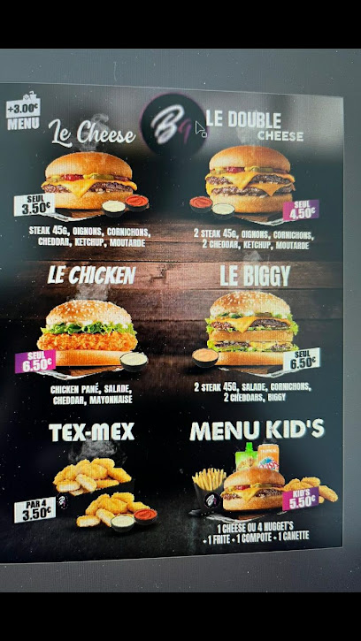 Snack, food truck B9 (Burger Nine) à Saint-Laurent-Sur-Saone