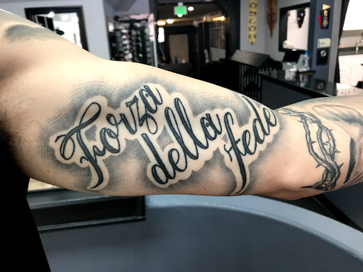 Explore halo game tattoo ideas, creative tattoo ideas in Colorado Springs, available at West Side Tattoo