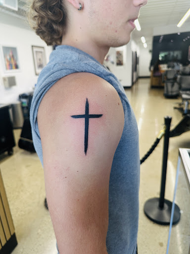 Explore chrysanthemum tattoo november birth flower tattoo ideas, creative tattoo ideas in Thousand Oaks, available at MD Tattoo Studio