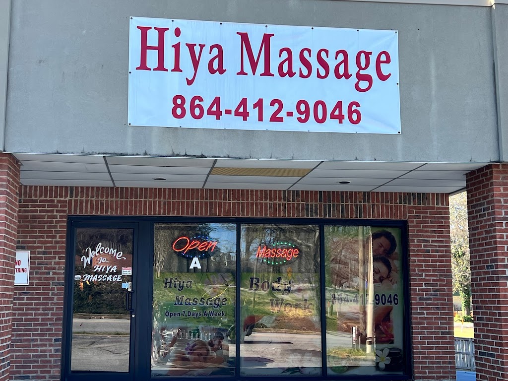 Hiya Massage Greenville Sc 29605 Services And Reviews