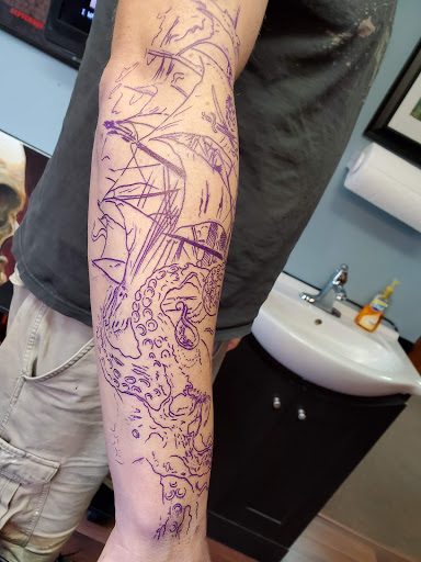 Explore predator tattoo ideas, creative tattoo ideas in Sanford, available at Venom Ink Tattoo