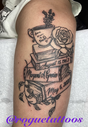 Explore abstract tattoo ideas for women, creative tattoo ideas in Bristol, available at Rogue Tattoos