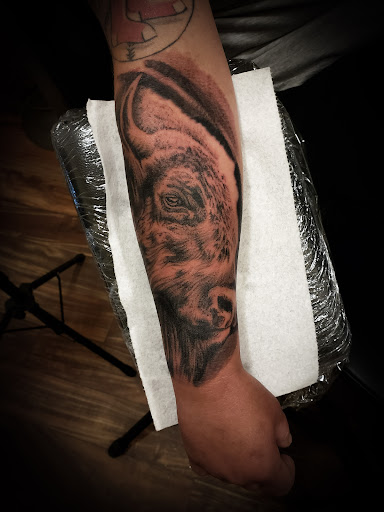 Explore gambler tattoo ideas, creative tattoo ideas in Sheridan, available at BlackbearInk Studio LLC