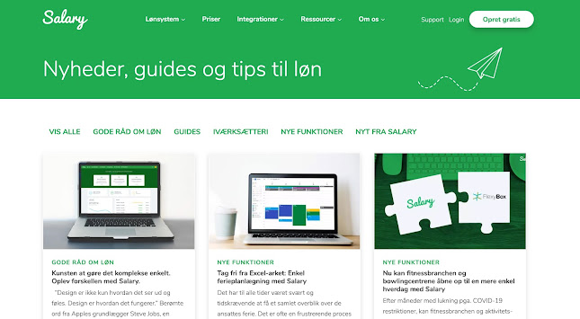 Anmeldelser af Salary lønsystem i Vesterbro - Webdesigner