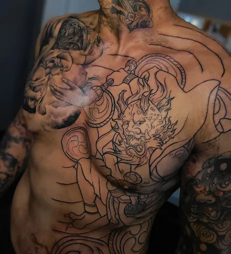 Explore animal tattoo ideas, creative tattoo ideas in Valdosta, available at Acid Ink Tattoos