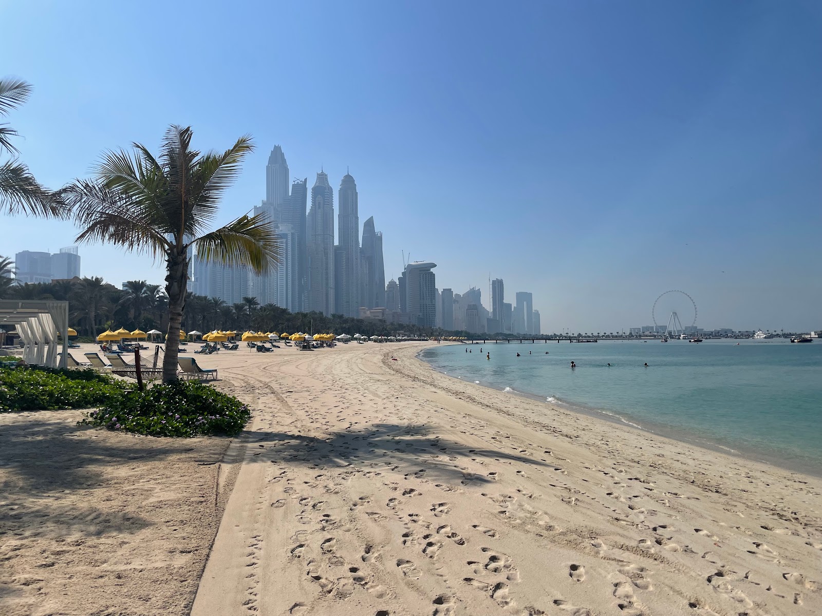 Foto van One&Only resort met helder fijn zand oppervlakte